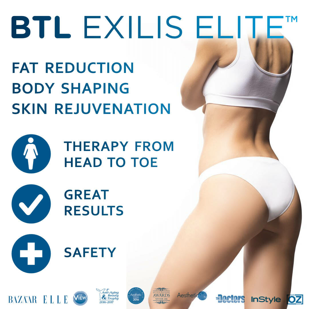 BTL Exilis Elite - painless liposuction and firming of the skin, Beauty Studio Dana, Prague 9 